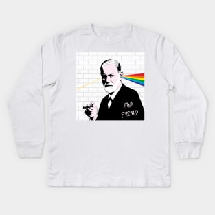Dark Side of Freud The Wall Kids Long Sleeve T-Shirt